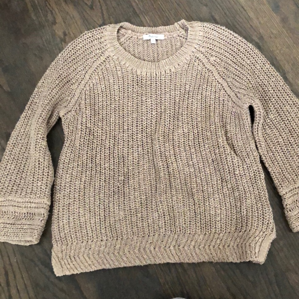 Madewell cotton linen sweater